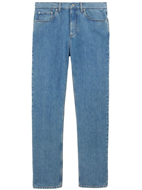 burberry straight leg jeans.